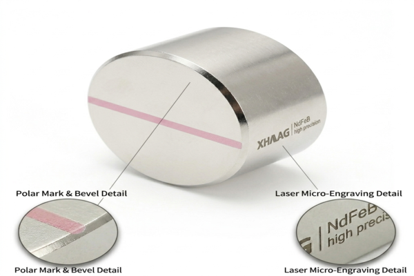 Large N35 disc NdFeB magnet for magnetic chuck and lifting — XHMAG