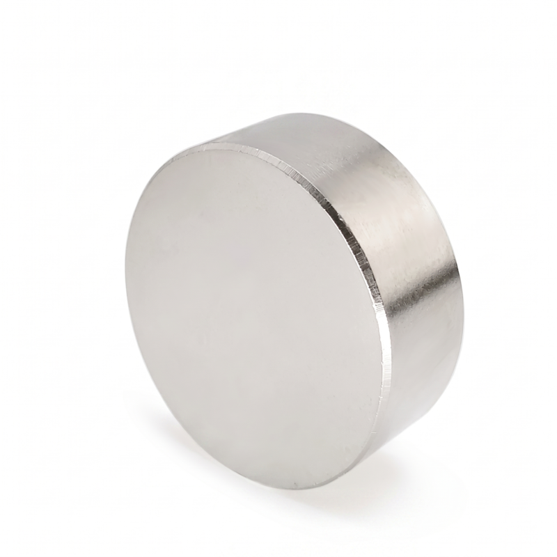 Custom diameter sintered NdFeB disc magnet