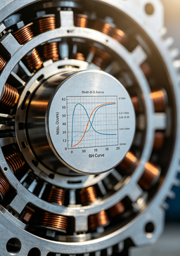 How to Read a NdFeB Demagnetization Curve: A Practical Guide for Motor Engineers