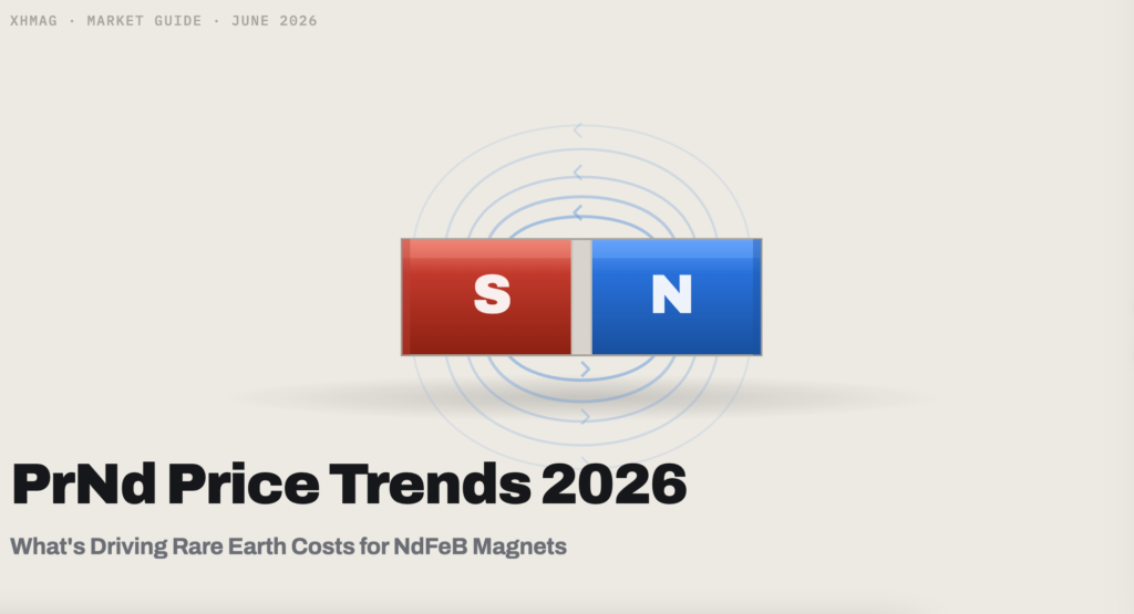PrNd Price Trends 2026: What’s Driving Rare Earth Costs — and What It Means for Your Next Order