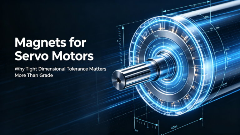 Magnets for Servo Motors：Why Tight Dimensional Tolerance Matters More Than Grade