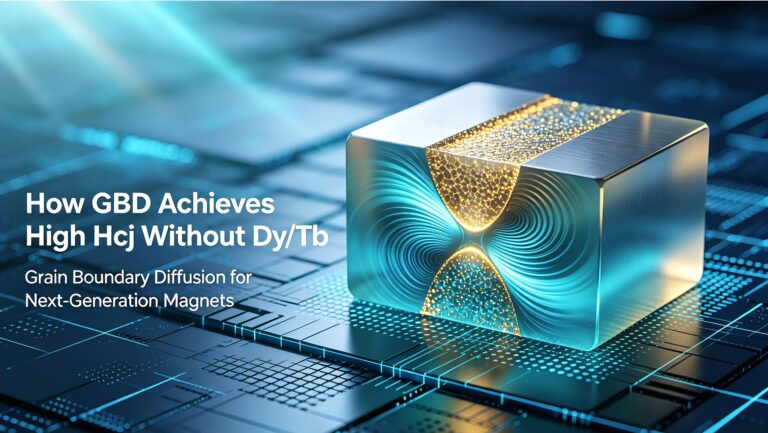 Grain Boundary Diffusion（GBD）Technology Explained：How It Achieves High Hcj Without Dy/Tb